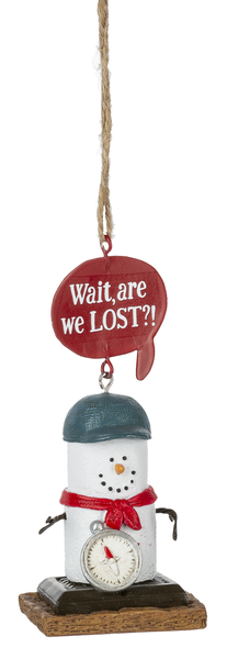 S'mores Camp Equipment Ornament - Are we Lost? - The Country Christmas Loft
