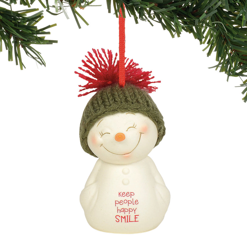 SnowPinions - Keep People Happy Ornament - The Country Christmas Loft