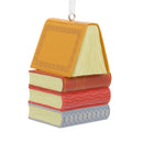 Stack of Books Hallmark Ornament