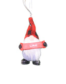 Personalized Gnome Ornament (Letters J-P) - - The Country Christmas Loft