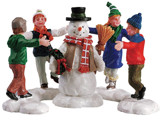 Ring Around The Snowman - 3 Piece Set - The Country Christmas Loft