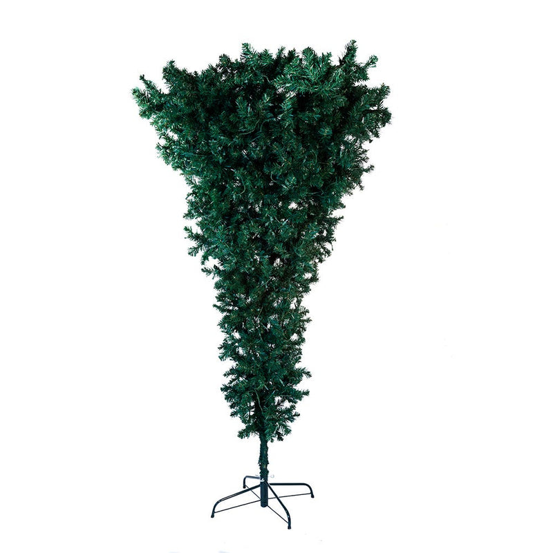 8.5 Foot Pre-Lit Clear Incandescent Upside Down Tree