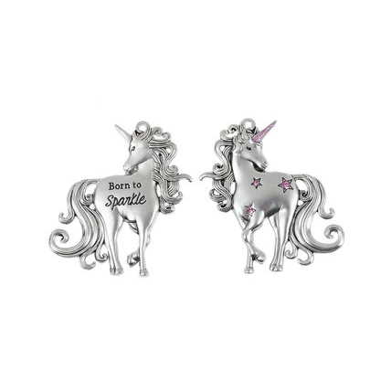 I Believe in Unicorns - Magical Unicorn Charm - Born to Sparkle - The Country Christmas Loft
