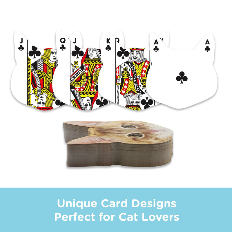 Kitten Shaped Playing Cards - The Country Christmas Loft