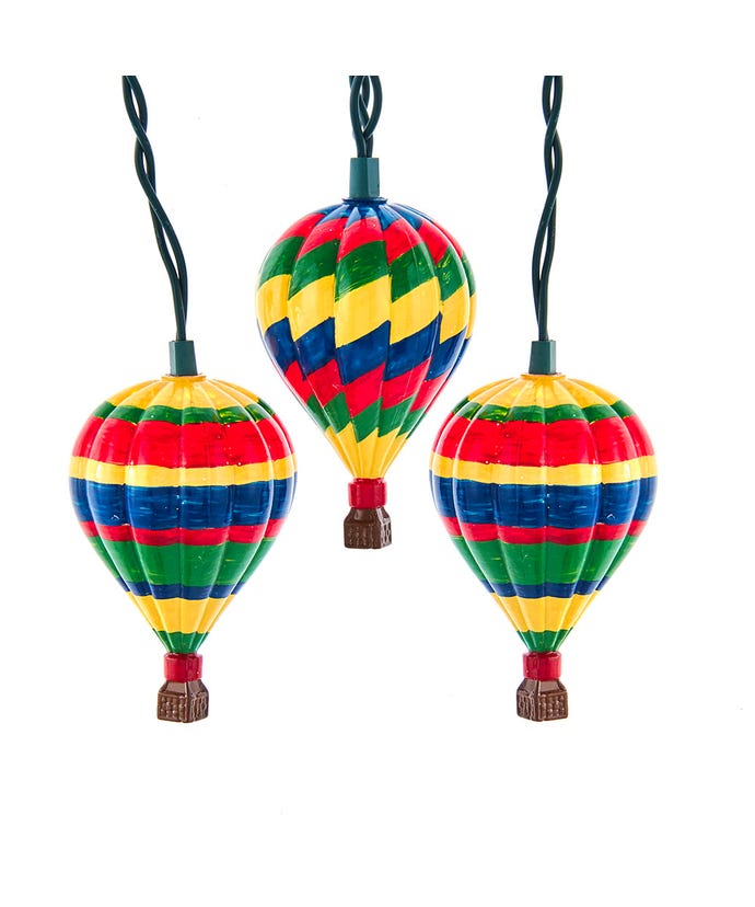 UL 10-Light Hot Air Balloon Light Set - The Country Christmas Loft