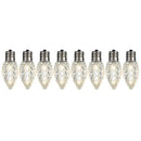 White LED C9 Light Bulbs - 25 Pack - The Country Christmas Loft