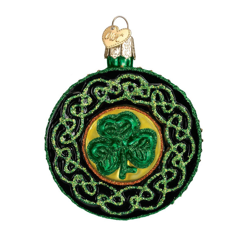 Old World Christmas Celtic Brooch - The Country Christmas Loft