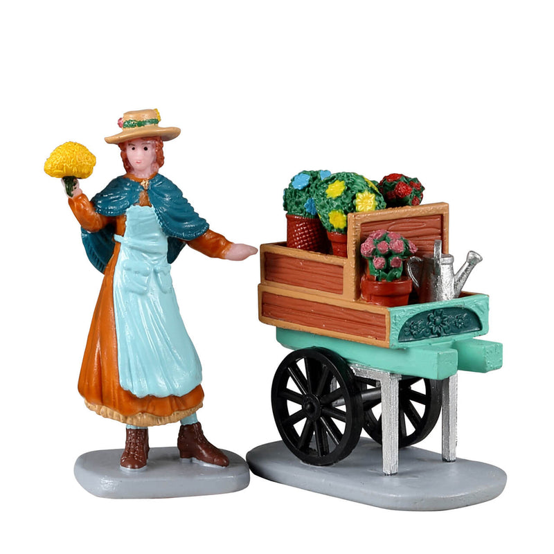 Merry's Garden Cart - 2 Piece Set - The Country Christmas Loft
