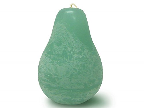 Timber Pear Candle (3" x 4" ) - Turqoise - The Country Christmas Loft