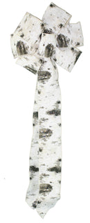 6 Loop 36 Inch Frosted Birch Bow - The Country Christmas Loft