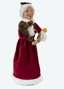 Red Velvet Mrs Claus - Byers Choice - The Country Christmas Loft