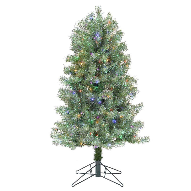 4.5 Foot Pre-Lit LED Multicolor Shimmer Tree - The Country Christmas Loft