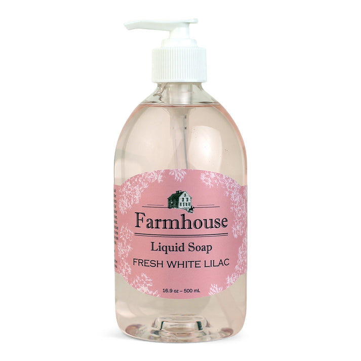 Sweet Grass Farm Liquid Hand Soap - White Lilac 16.9 Ounce - The Country Christmas Loft