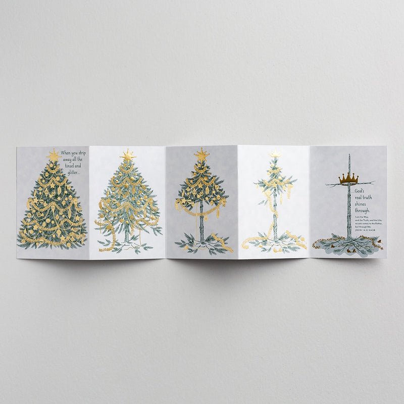 Tree to Cross - 18 Premium Christmas Boxed Cards - Special Edition - The Country Christmas Loft
