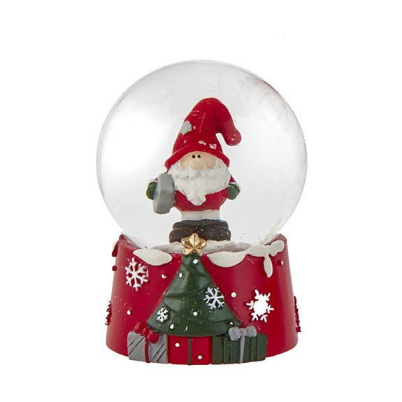 Small Gnome Water Globe - - The Country Christmas Loft