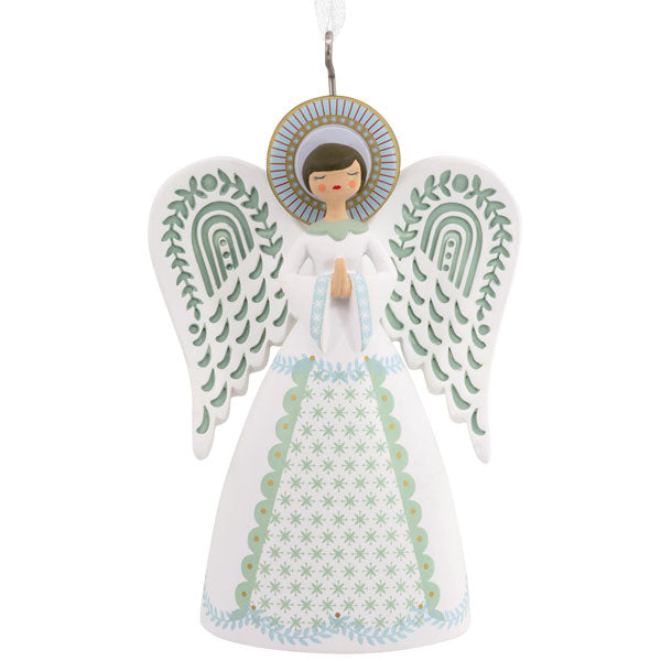 Folk Art Angel Ornament