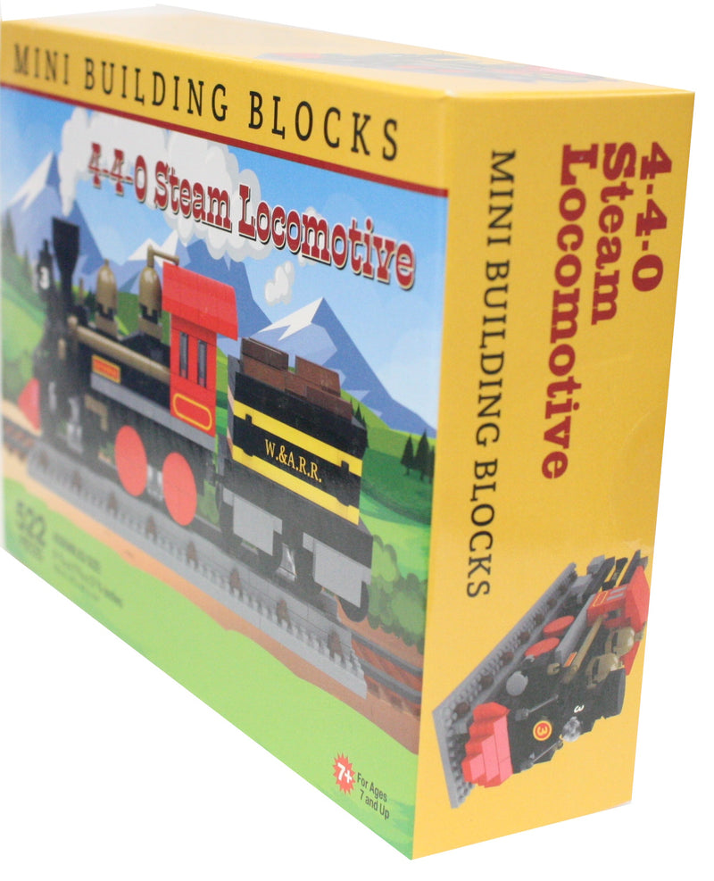 Mini Building Blocks 4-4-0 Steam Locomotive – The Country