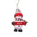 Cozy Snowman Ornament (Letters A - F) - - The Country Christmas Loft