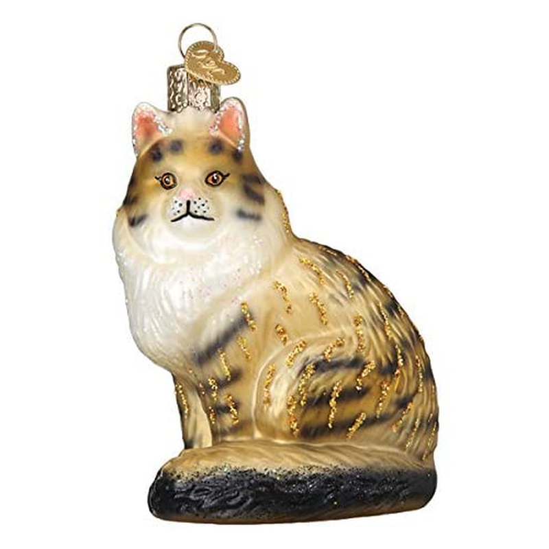 Maine Coon Cat Ornament - The Country Christmas Loft
