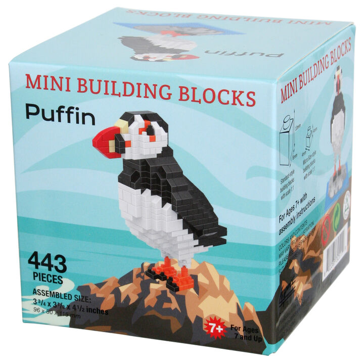 Mini Building Blocks - Puffin - The Country Christmas Loft