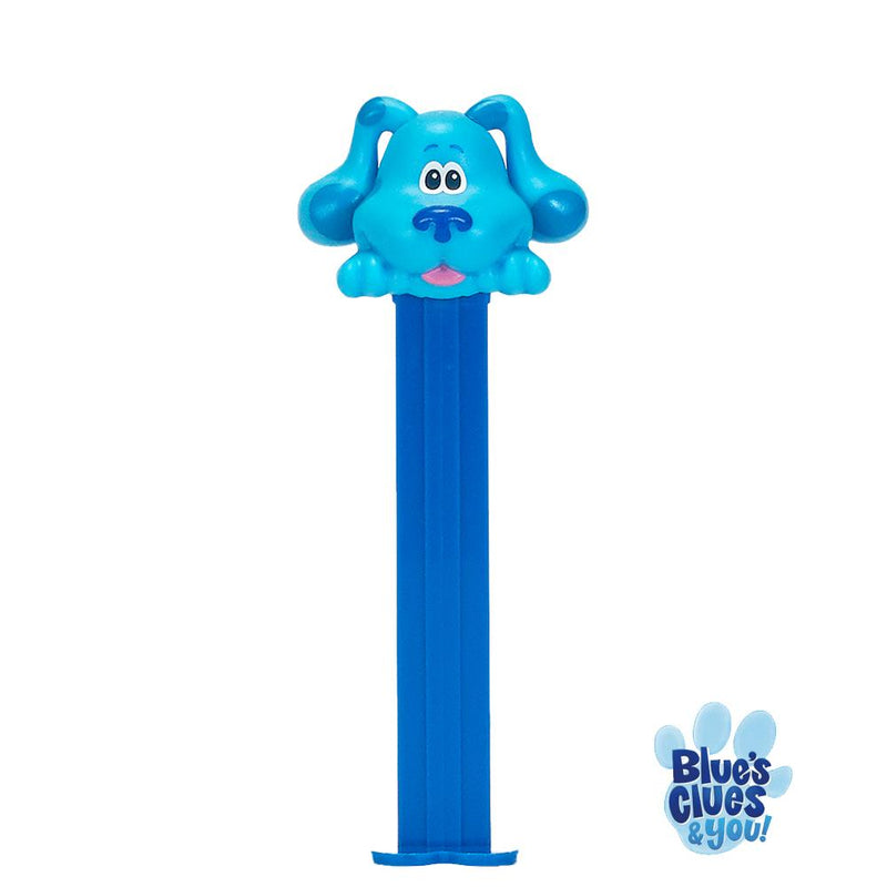 Pez - Nick Jr Dispenser with 3 Candy Rolls - Blues Clues - Blue - The Country Christmas Loft