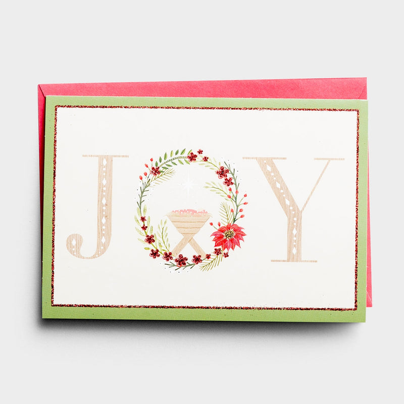 Joy - 18 Christmas Boxed Cards - The Country Christmas Loft