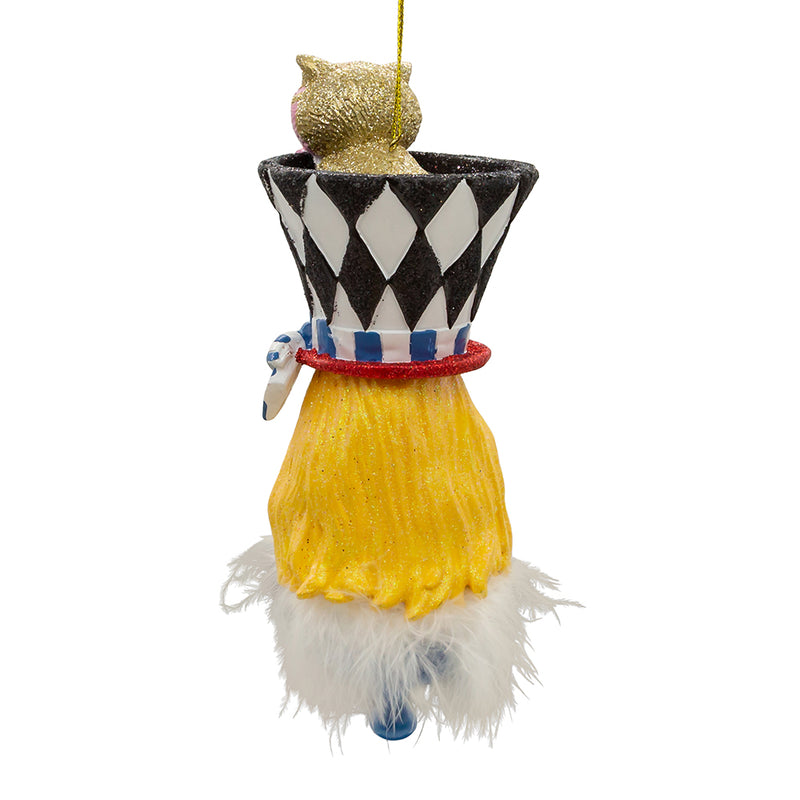 Alice In Wonderland Hat Ornament - Alice