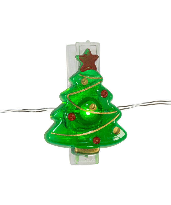 Battery Operated Clip Light set - Christmas Tree - The Country Christmas Loft