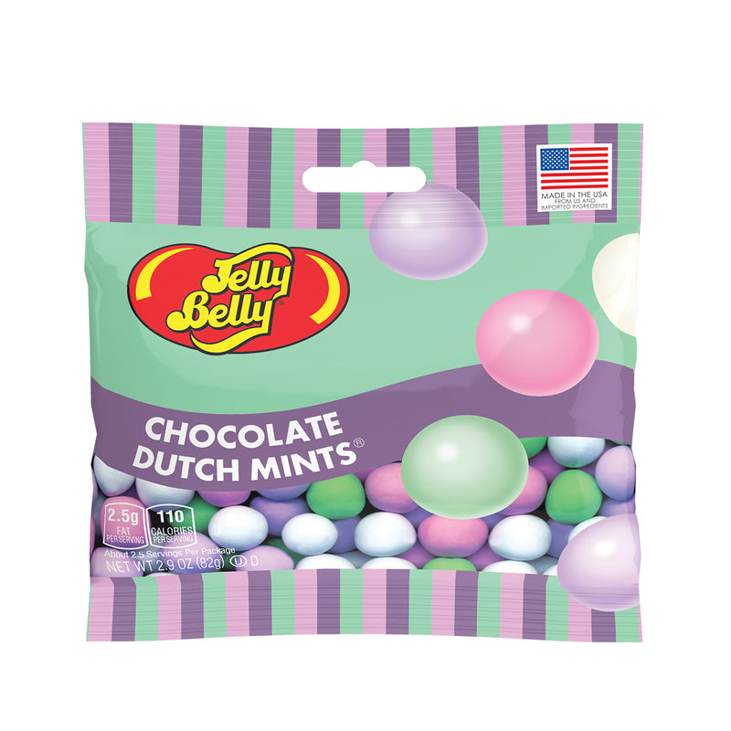 Jelly Belly Chocolate Dutch Mints 2.9  oz - The Country Christmas Loft