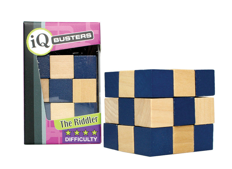 IQ Busters: Wooden Puzzle - The Riddler