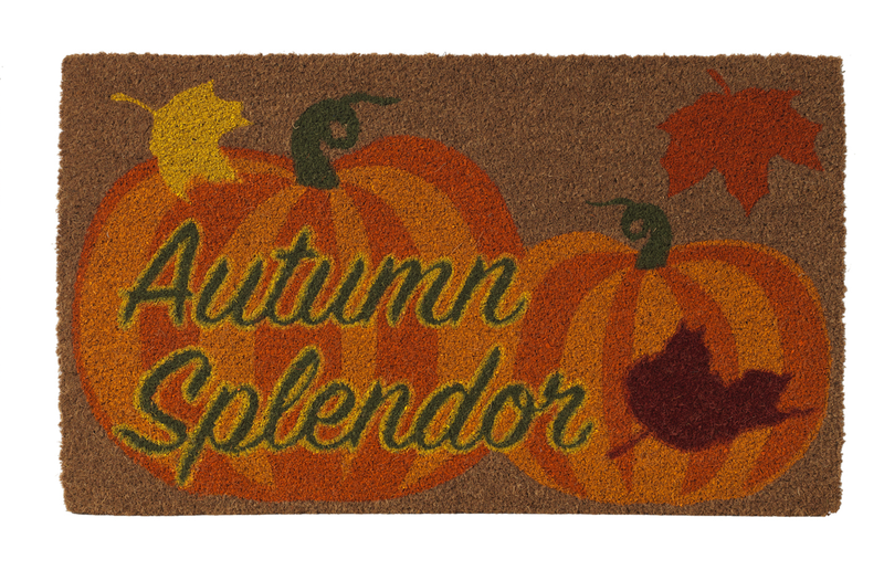 Harvest Coir Doormat - Autumn Splendor - The Country Christmas Loft