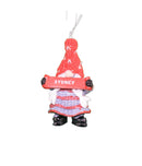 Personalized Gnome Ornament (Letters R-Z) - Sydney - The Country Christmas Loft
