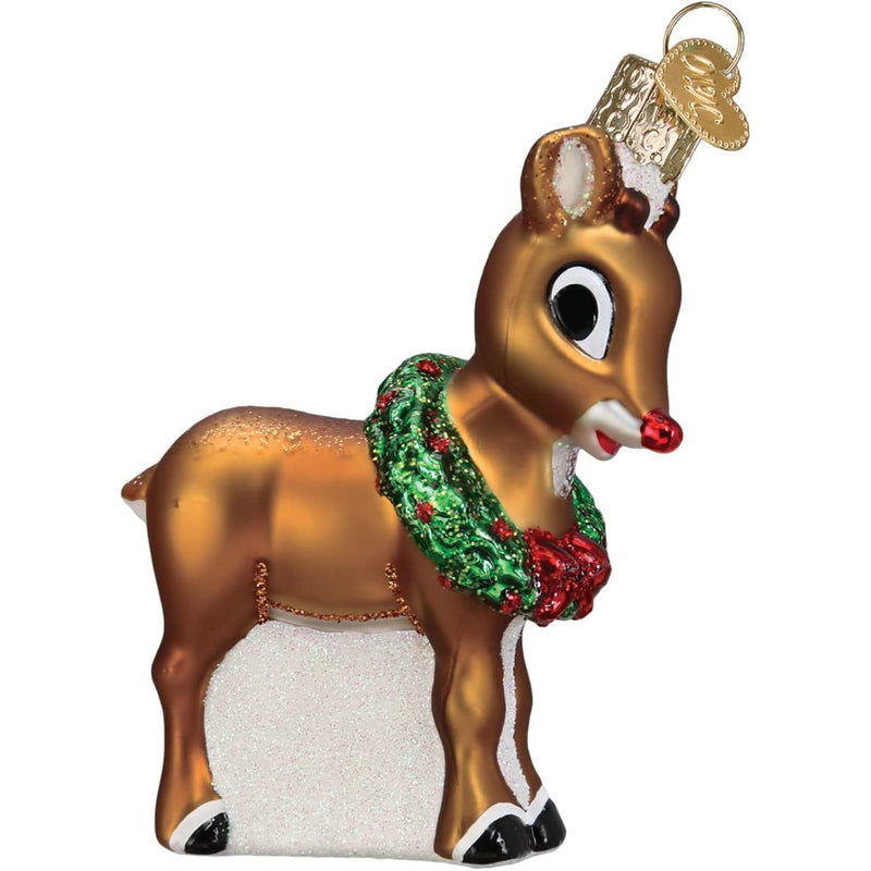 Rudolph The Red Nosed Reindeer Ornament - The Country Christmas Loft