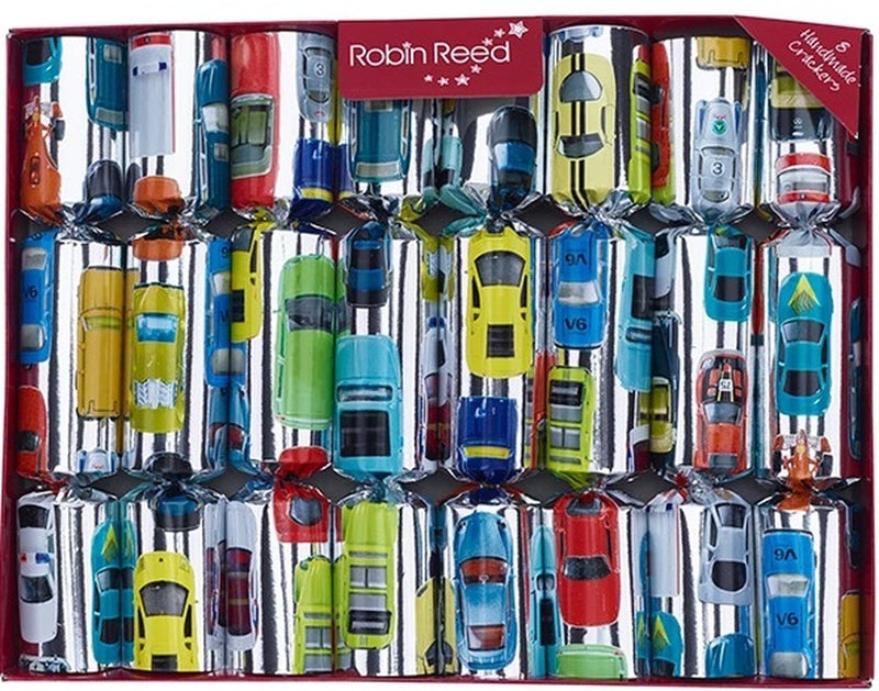 Racing Cars Party Crackers - The Country Christmas Loft