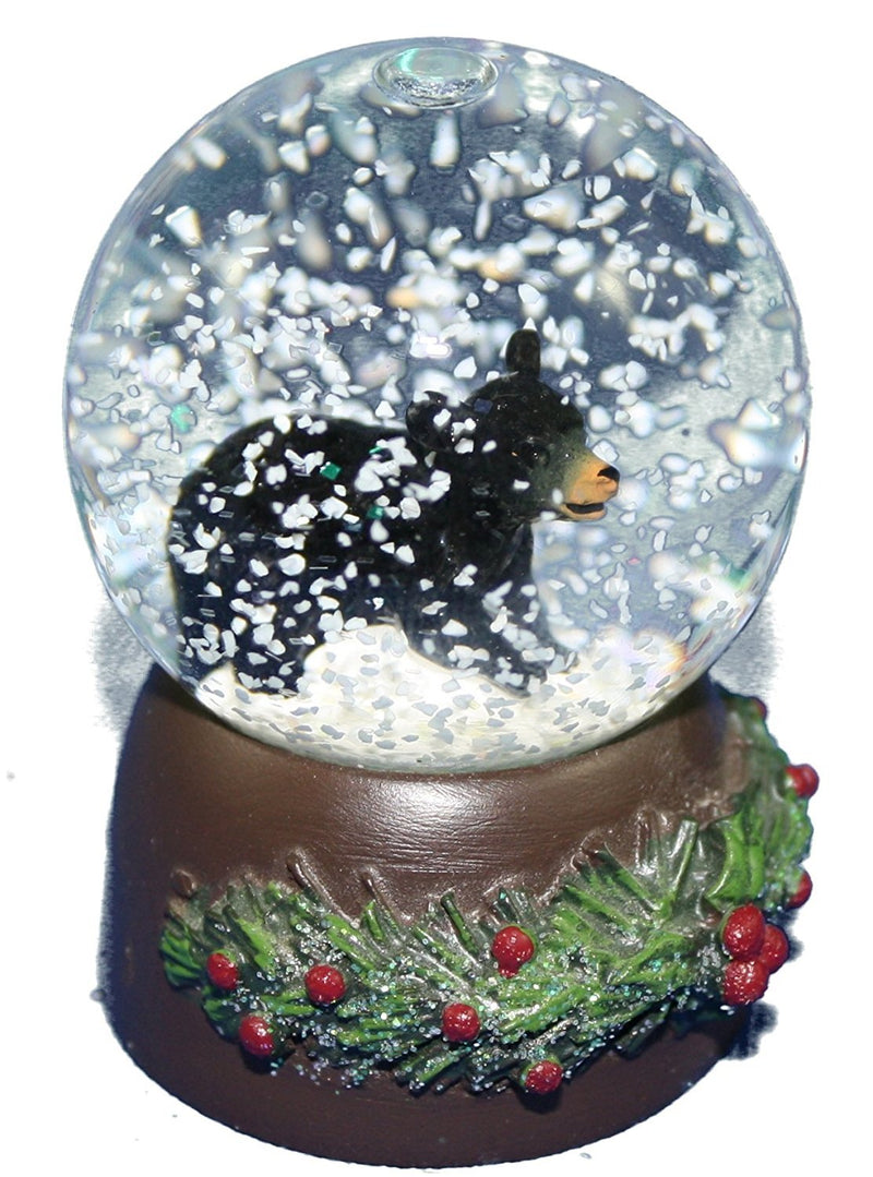 Roman Mini Wildlife 45mm Water Snowglobe - Bear - The Country Christmas Loft