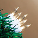 Warm White LED - White Wire - 60 Lights - The Country Christmas Loft