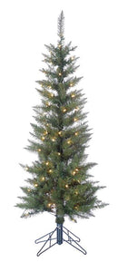 Column Tree - 4 Foot - 100 Clear Lights