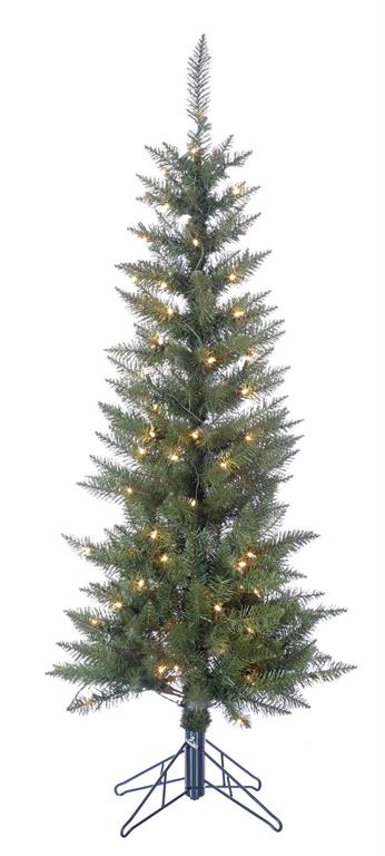 Column Tree - 4 Foot - 100 Clear Lights