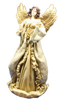 Cream And Gold Angel - The Country Christmas Loft