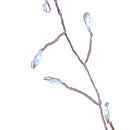 220-Light Starburst Cool White LED Icicle Light Set - The Country Christmas Loft