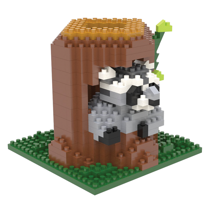 Mini Building Blocks - Raccoon