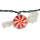 Kurt Adler 10-Light Red Peppermint Candy Light Set - The Country Christmas Loft
