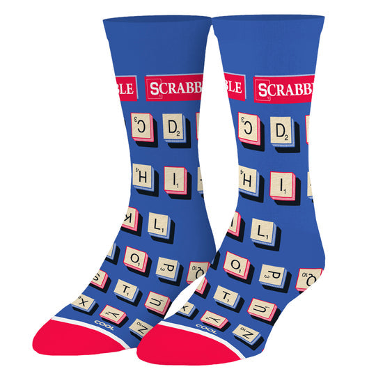 Scrabble  -  Crew Socks