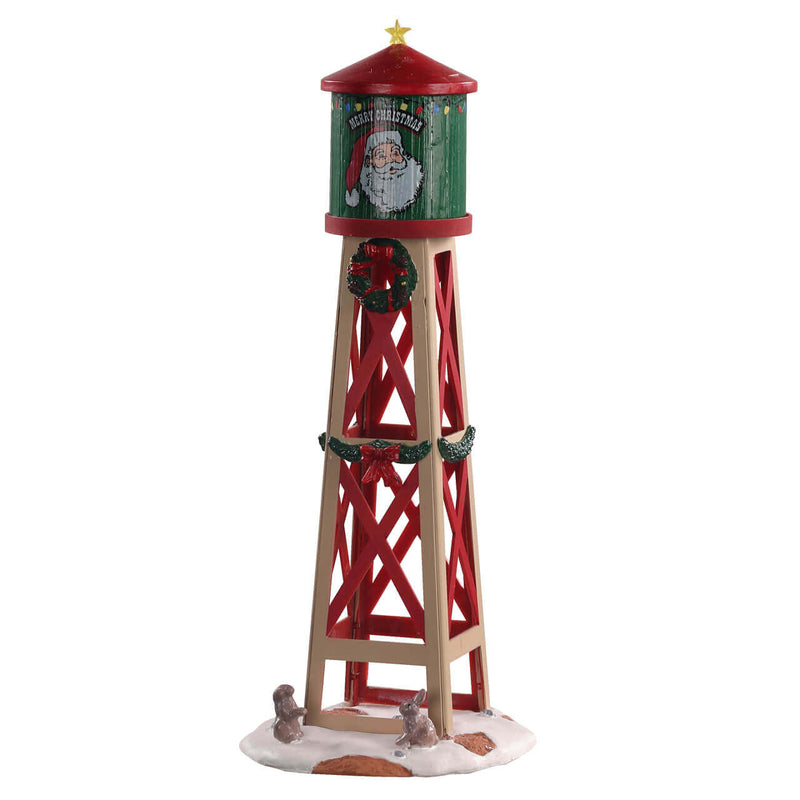 Rustic Water Tower - The Country Christmas Loft