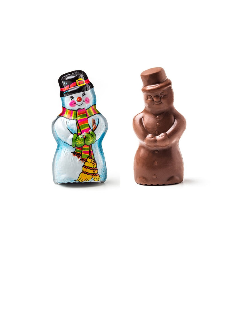 Snowman Chocolate Figures - The Country Christmas Loft