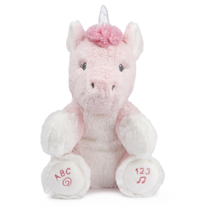 Animated Unicorn ABC 123 Plush - The Country Christmas Loft