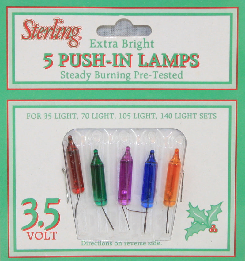 3.5 Volt Extra Bright Replacement Bulbs - The Country Christmas Loft