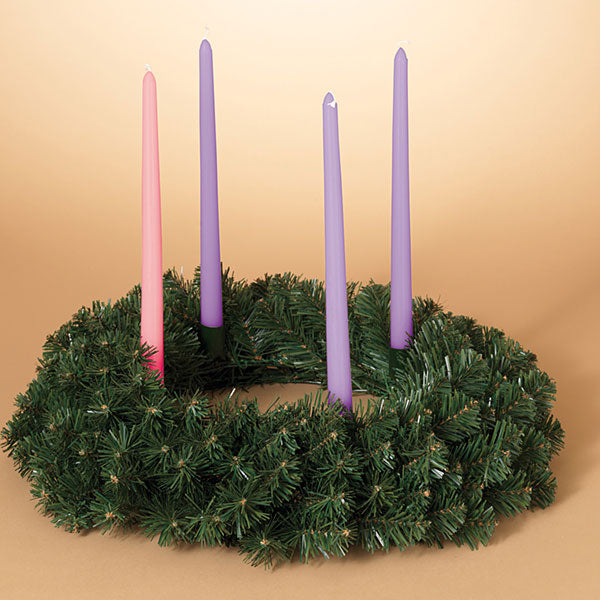 20" Balsam Pine Advent Wreath (candles not included) - The Country Christmas Loft