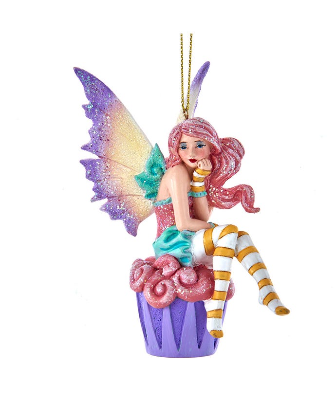 Cupcake Fairy Ornament - The Country Christmas Loft
