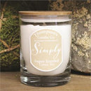 Green Tea- Simply Super Scented Cozy Home Jar